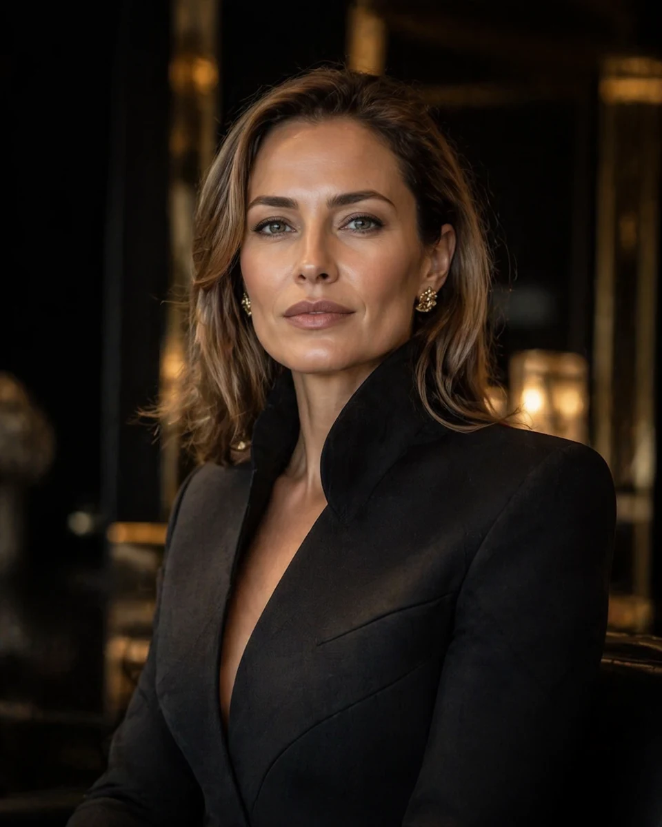 Portrait of Celeste Armand, maison director of RF.
